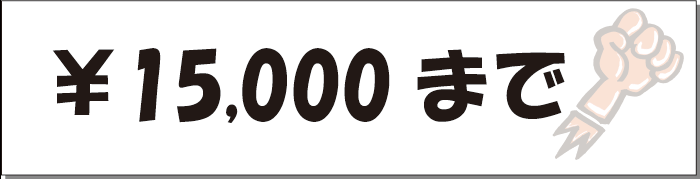\15,000まで